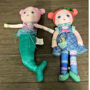 Mooshka Mermaid Sonia & Little‎ Red Riding Hood Doll Set